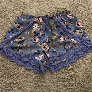 Flowy, floral short